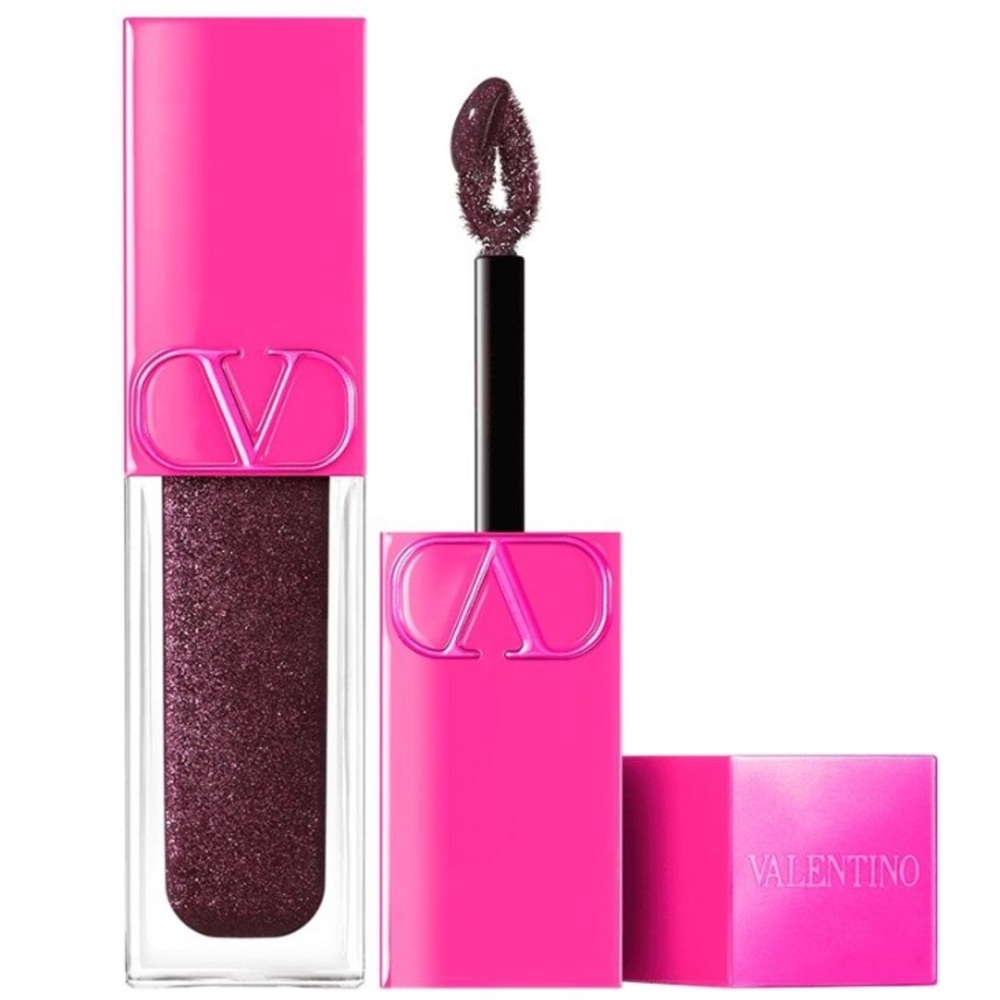 Valentino Beauty | Puffer Gloss in 520R Moonlight Crush